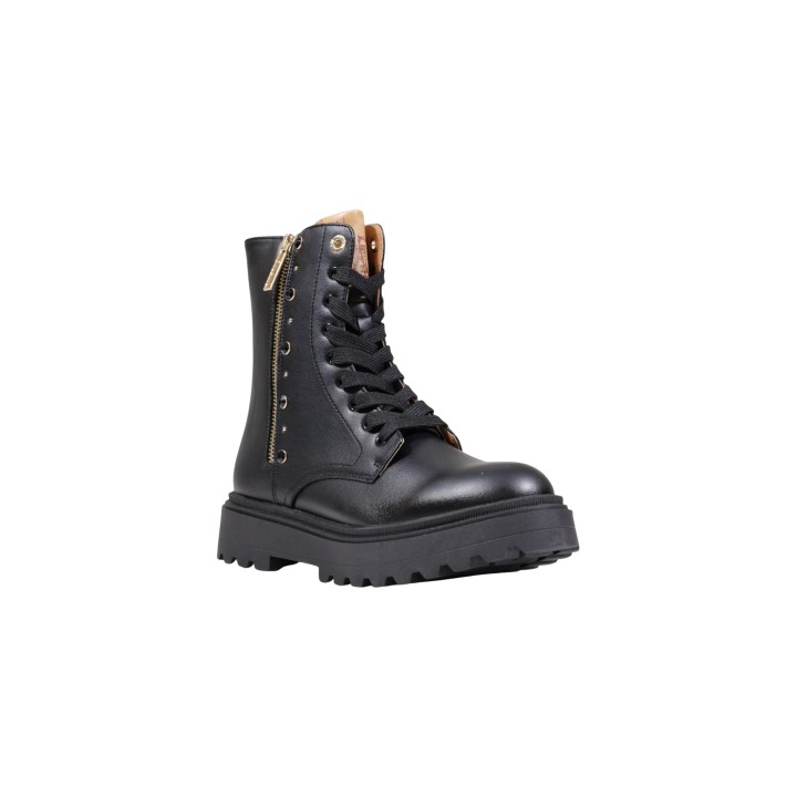 Alviero Martini Prima Classe botas de mujer negras vista tres cuartos frontal