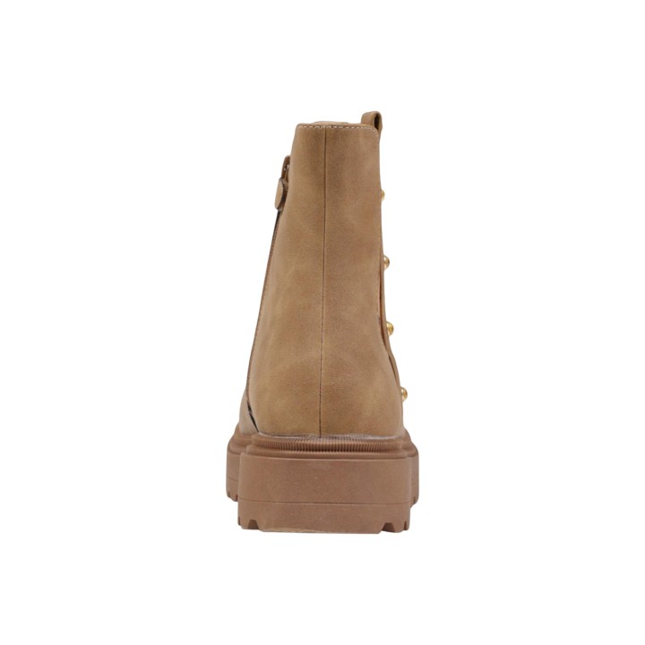 Alviero Martini Prima Classe botín de mujer beige JR N 2323 0315 vista posterior