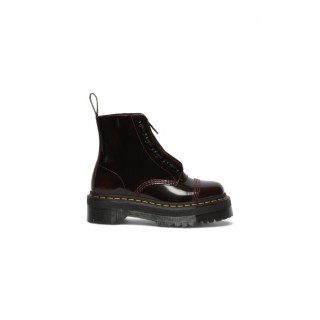 Dr. Martens Sinclair Arcadia botas de mujer bordeaux de lateral