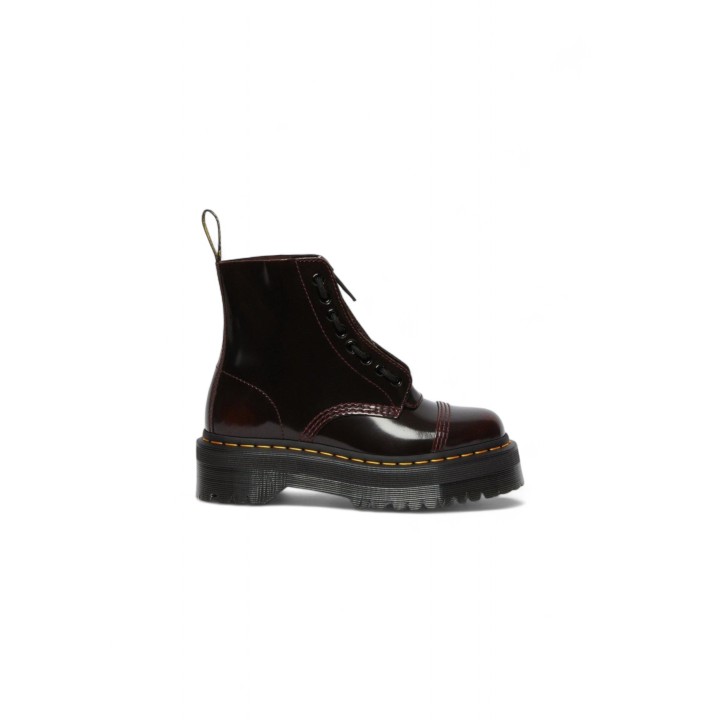 Dr. Martens Sinclair Arcadia botas de mujer bordeaux de lateral