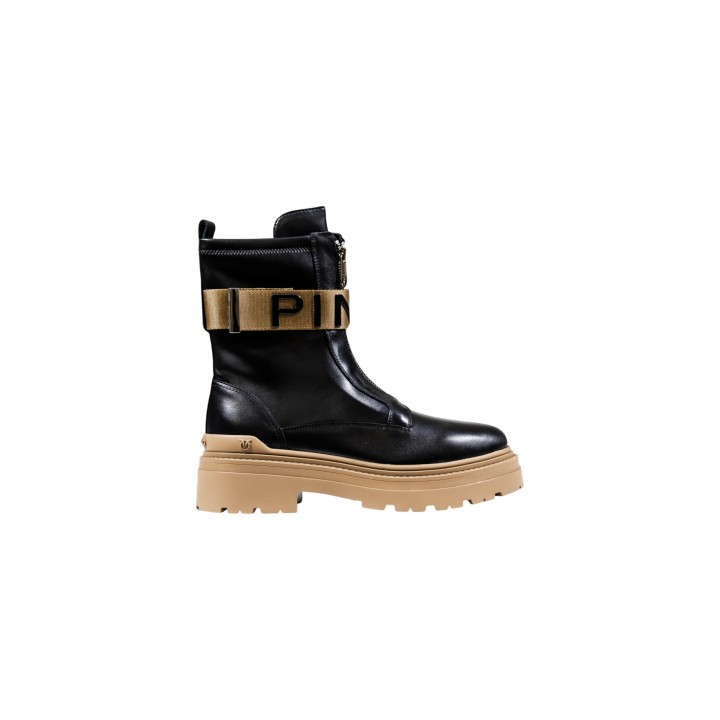 Pinko Mia 13 botín de mujer negro vista lateral