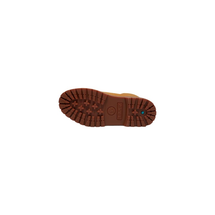 Detalle de la suela de bota Timberland STST Mid Lace amarilla