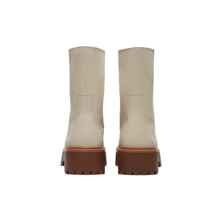 Timberland botas de mujer beige claro STST Mid Lace TB0A5SAHEN7 vista posterior