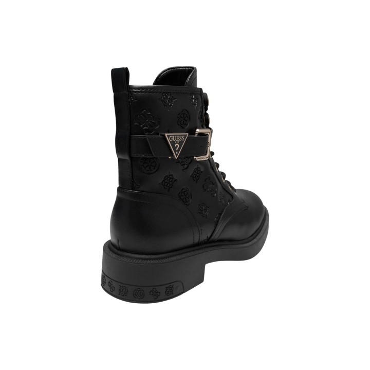 Guess Fellini FLFFEI ELE10 botas de mujer negras vista posterior