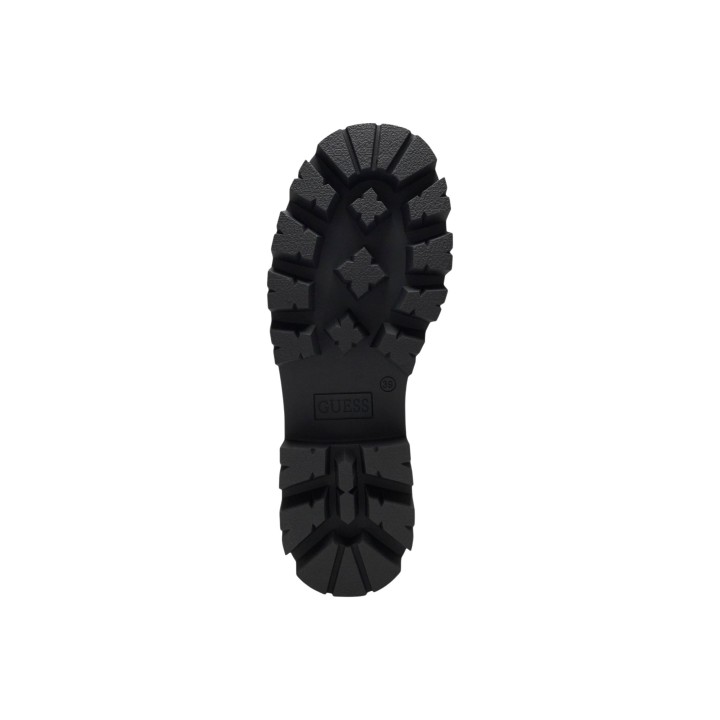 Botas Guess para mujer negras RYYAN2 FLFRR2 ELE10 detalle de la suela