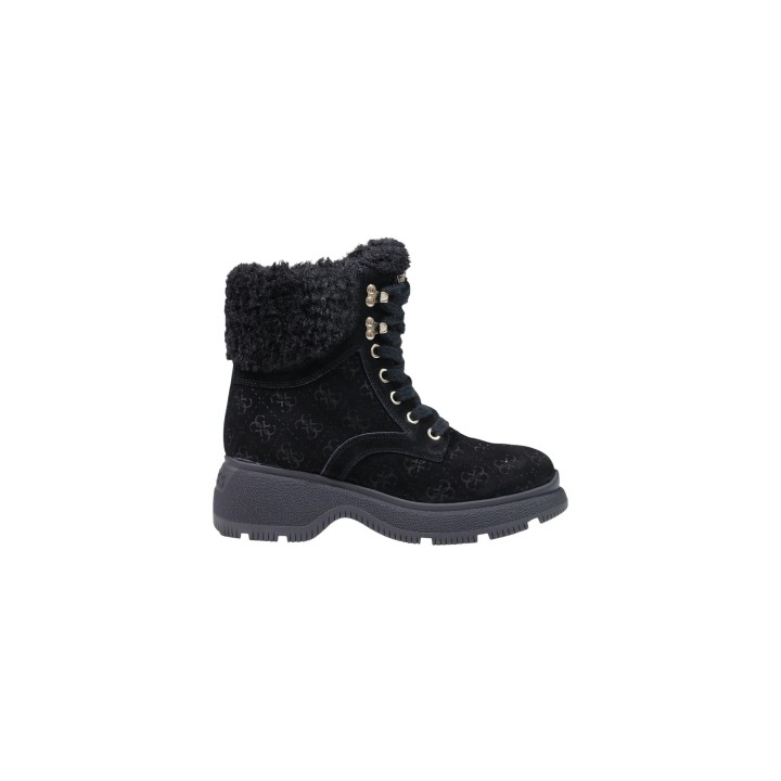 Botas Guess Vikki negras para mujer vista lateral