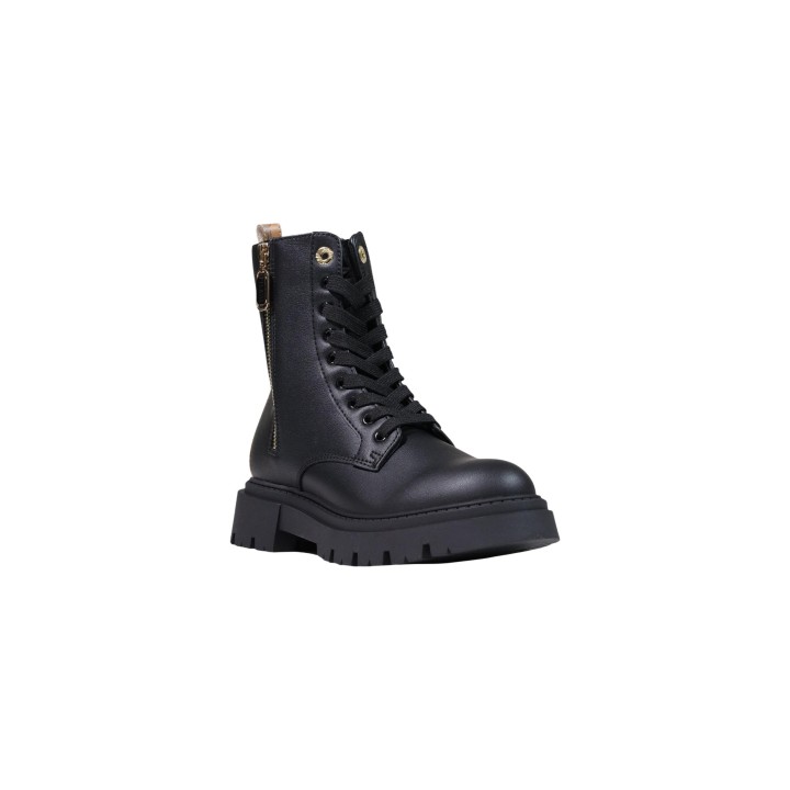 Alviero Martini Prima Classe botas de mujer negras N 2571 0289 vista tres cuartos