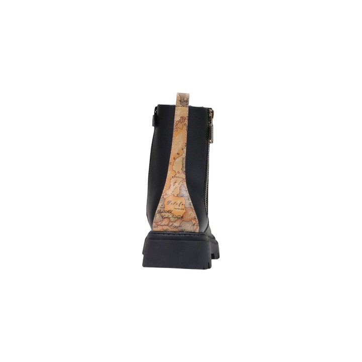 Alviero Martini Prima Classe botas de mujer negras N 2571 0289 vista posterior