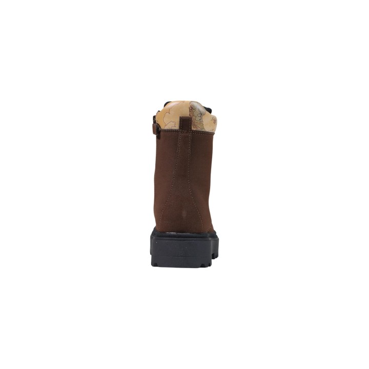 Bota marrón de mujer Alviero Martini Prima Classe N 2575 1269 en vista posterior