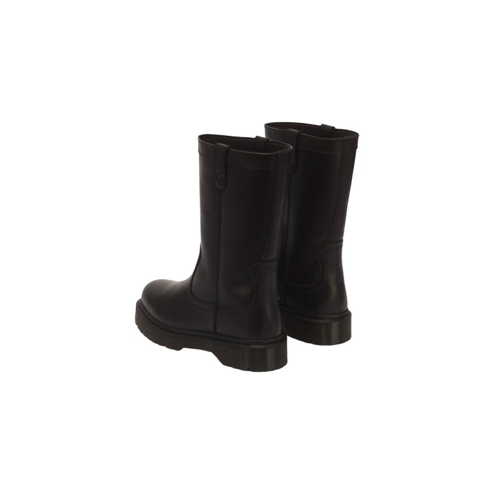 Botas de mujer Dr. Martens Anistone Pull On Wanama 43165001 negras en vista posterior