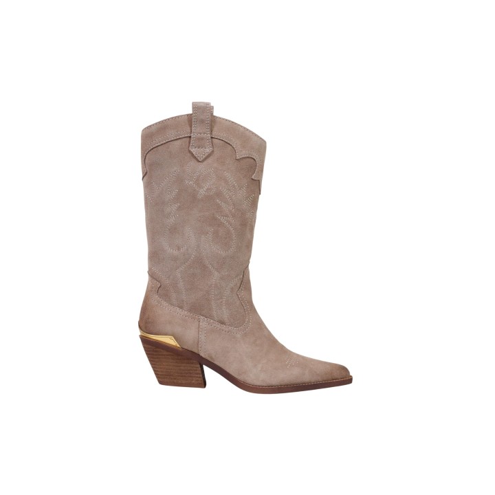 Liu-Jo bota de mujer Austin 05 beige vista lateral