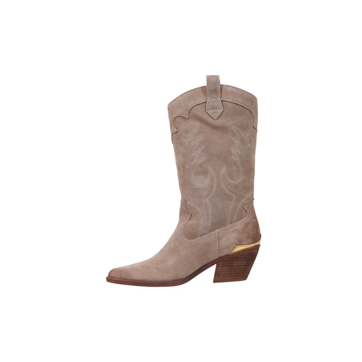 Liu-Jo bota de mujer Austin 05 beige vista tres cuartos posterior