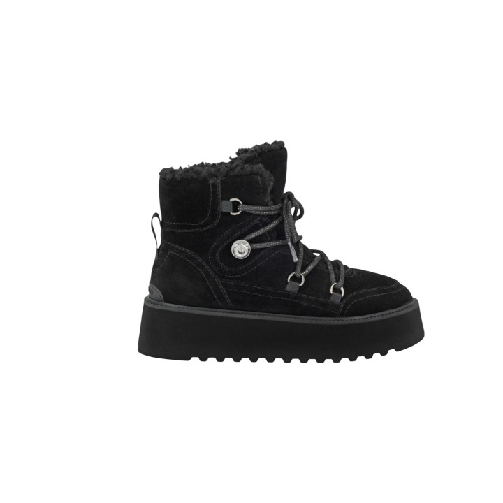 Pinko Martina 01 botines negros de mujer vista lateral