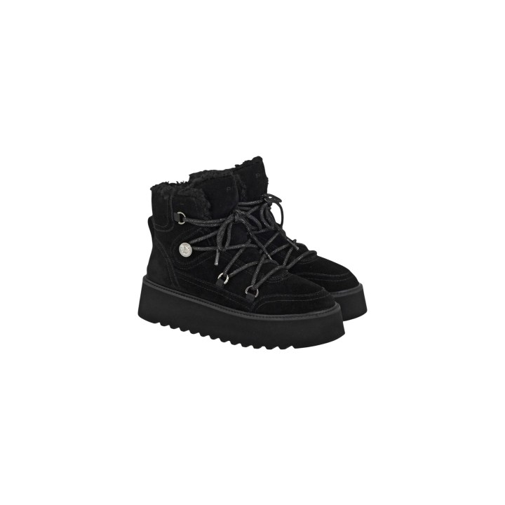 Pinko Martina 01 botines negros de mujer vista tres cuartos