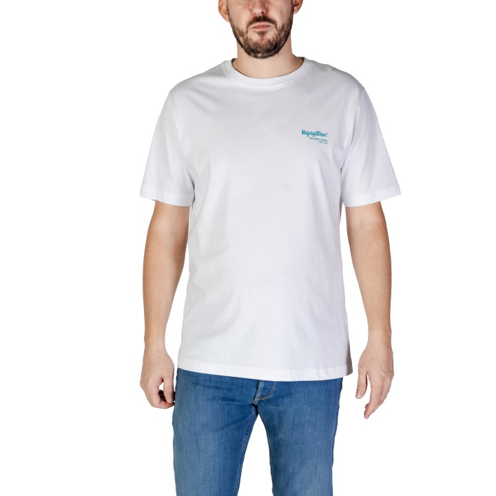 Camiseta de hombre Refrigiwear blanca JE9101T27100 vista frontal