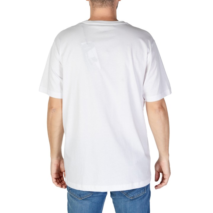 Camiseta Refrigiwear blanca de hombre JE9101T30600 vista posterior