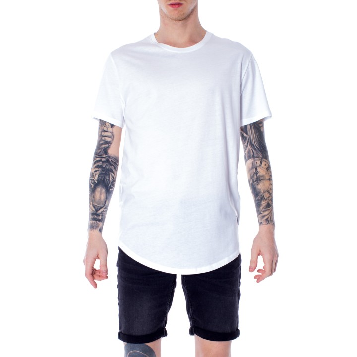 Only & Sons camiseta de hombre blanca Matt Longy SS Tee Noos vista frontal