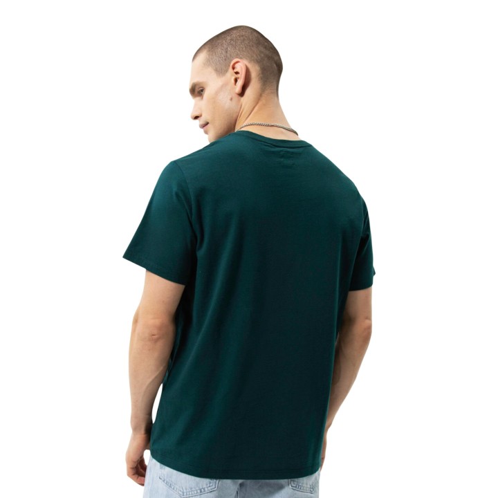 Camiseta de hombre Levi's verde SS Original HM Tee 56605-0140 vista posterior