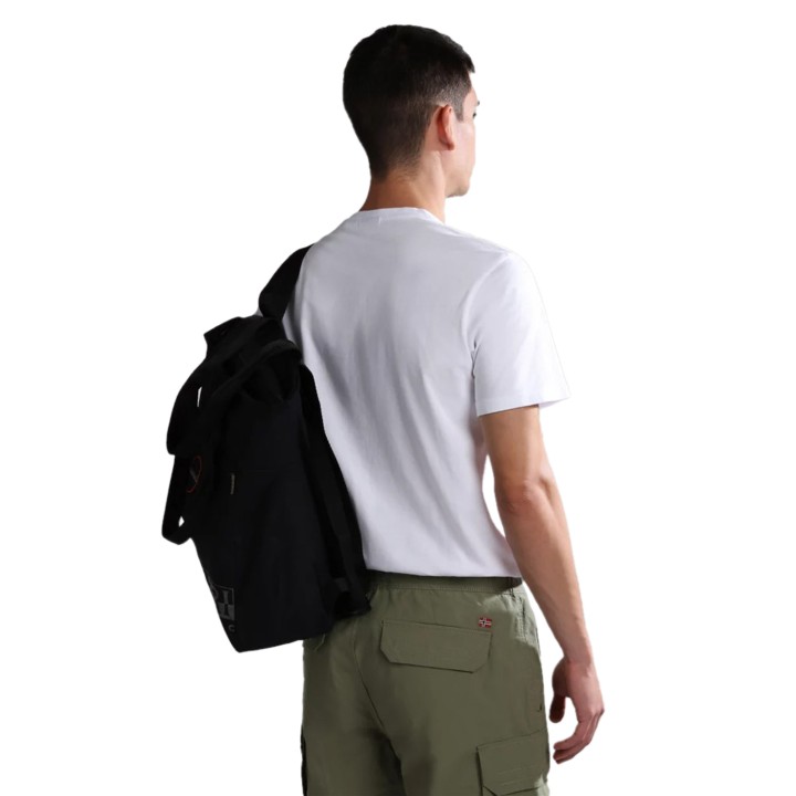 Napapijri camiseta de hombre blanca Salis SS Sum NP0A4H8D vista posterior