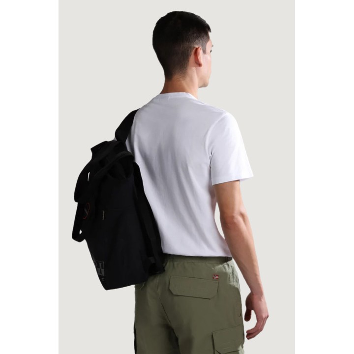 Napapijri camiseta de hombre blanca Salis SS Sum NP0A4H8D vista posterior