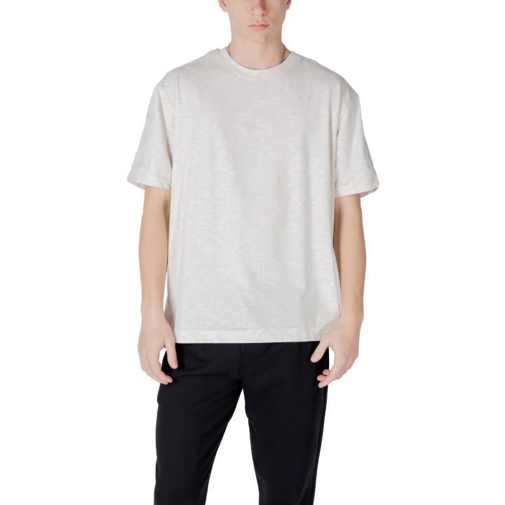 Camiseta de hombre Calvin Klein Sport LVGMS5K177 gris claro vista frontal