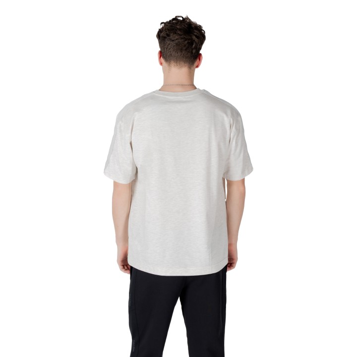 Camiseta de hombre Calvin Klein Sport LVGMS5K177 gris claro vista posterior