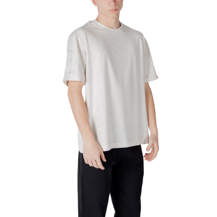 Camiseta de hombre Calvin Klein Sport LVGMS5K177 gris claro vista tres cuartos