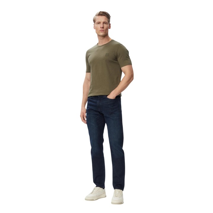 Boss camiseta de hombre verde Tales vista frontal