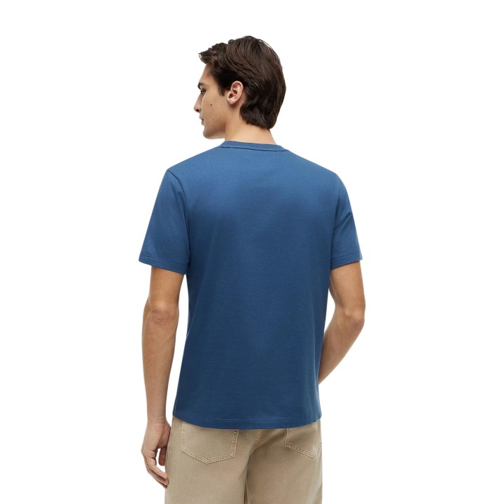 Tommy Hilfiger camiseta de hombre azul claro MW0MW39995 vista posterior