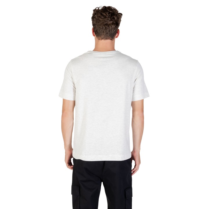 Camiseta de hombre Calvin Klein Sport SS TEE LVGMF5K106 gris claro vista posterior