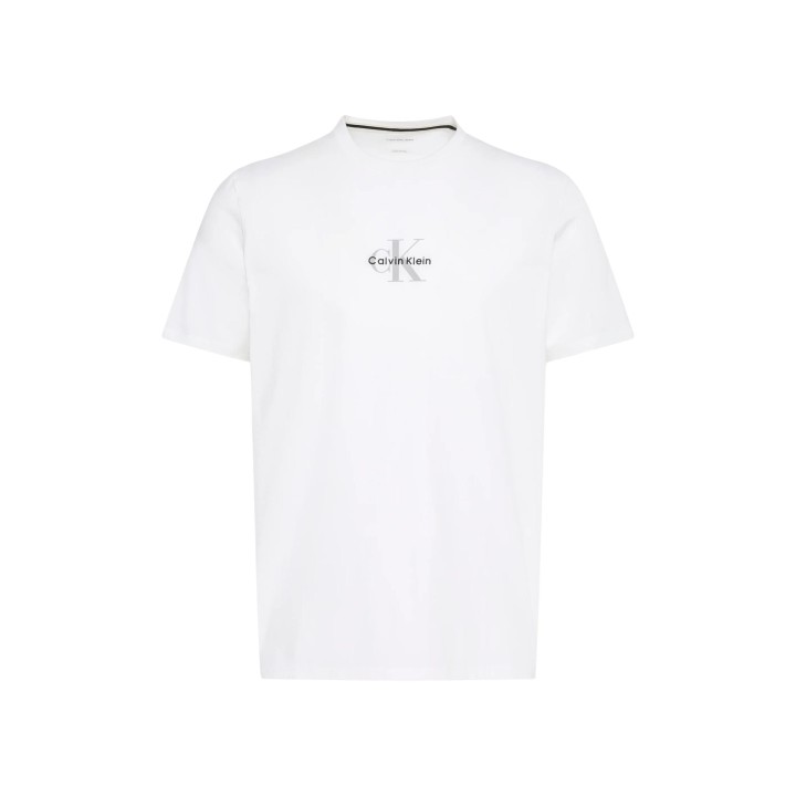 Calvin Klein Jeans - camiseta de algodón blanca de hombre LV04RB866G