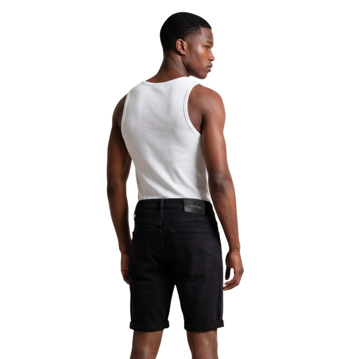 Calvin Klein Jeans camiseta blanca de hombre LV04RF273G vista posterior
