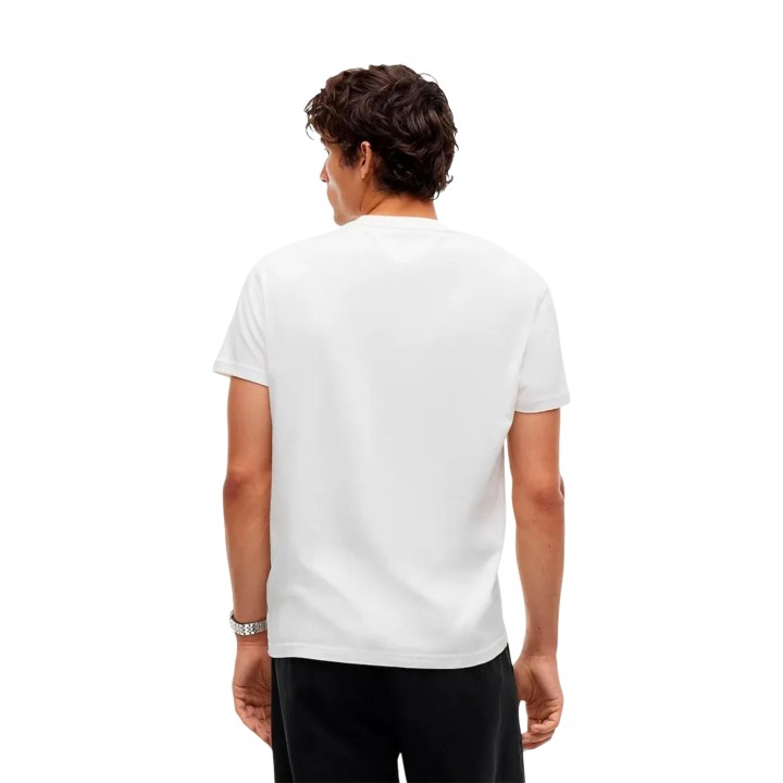 Tommy Hilfiger Jeans camiseta blanca de hombre DM0DM22504 vista posterior