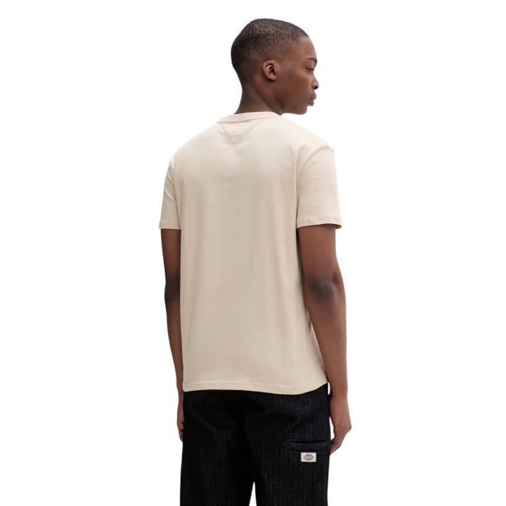 Camiseta de hombre Tommy Hilfiger Jeans beige DM0DM22645 vista posterior