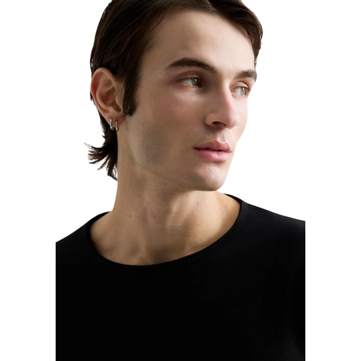 Replay camiseta de hombre negra Basic Jersey 30/1 M3592A.000.2660 detalle