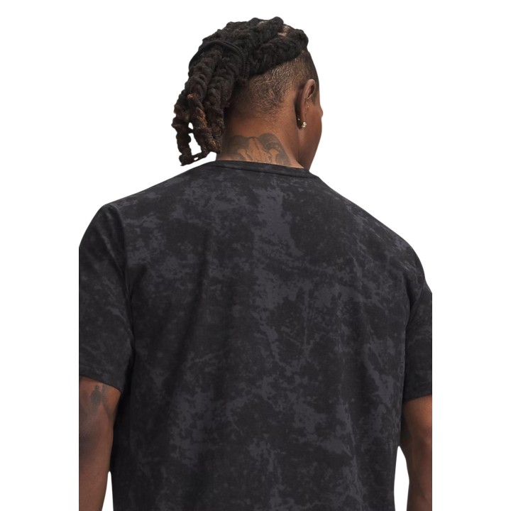 Under Armour camiseta de hombre negra UA M Icon SS Novelty detalle posterior