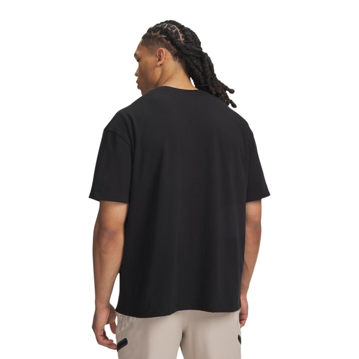 Under Armour camiseta de hombre negra 77-6013618 en vista posterior