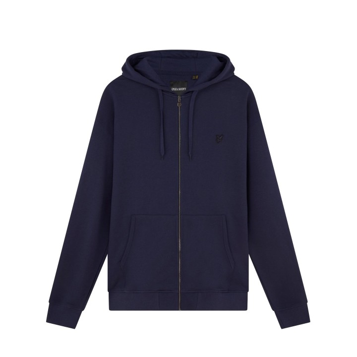 Refrigiwear ML420TON sudadera azul de hombre con capucha vista frontal