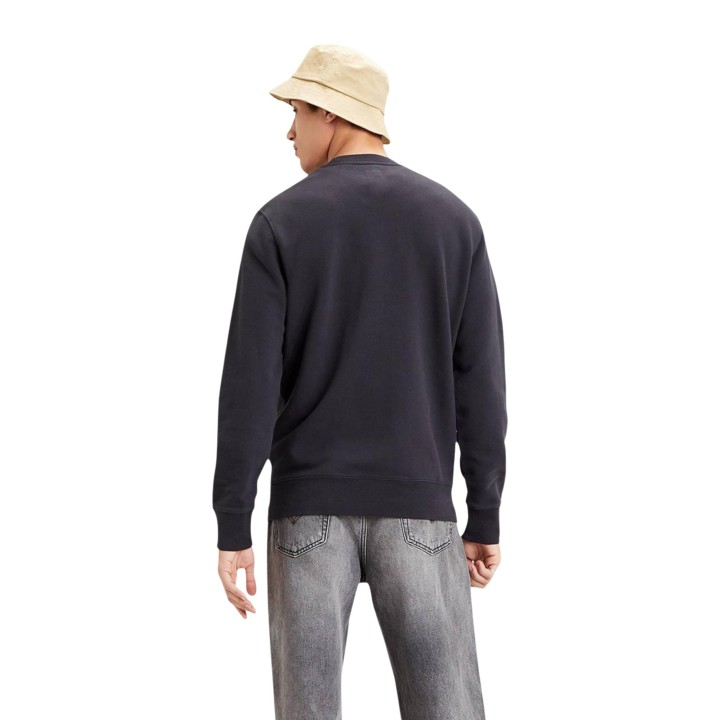 Sudadera Levi's® de hombre negra 35909 vista posterior