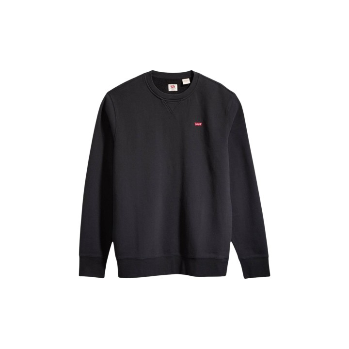 Sudadera Levi's® de hombre negra 35909 vista frontal