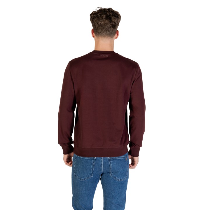 Sudadera Antony Morato de hombre bordeaux vista posterior