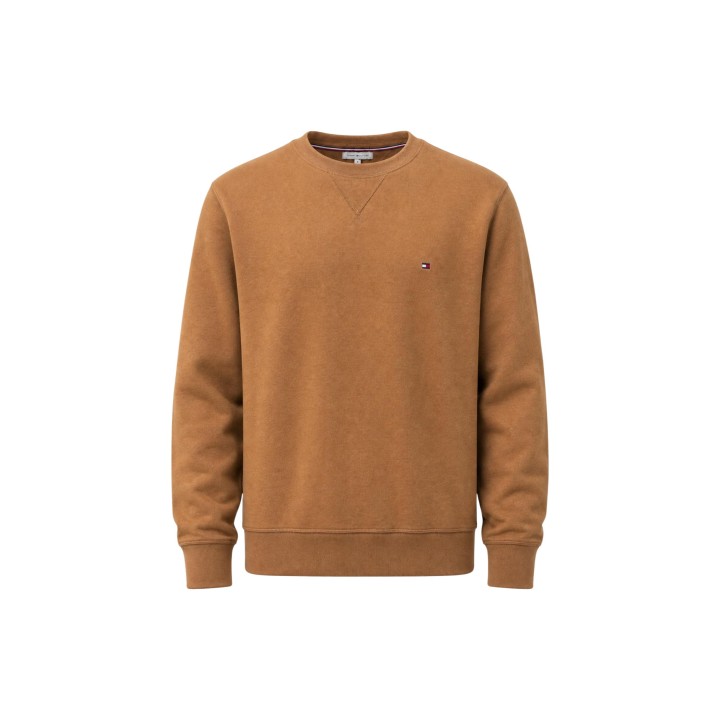 Sudadera Tommy Hilfiger marrón de hombre modelo MW0MW40000 vista frontal