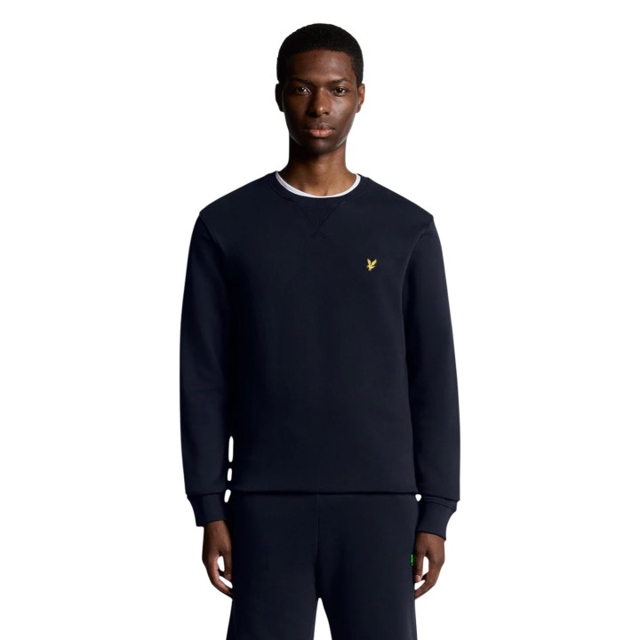 Sudadera Lyle & Scott de hombre azul oscuro ML1131V vista frontal