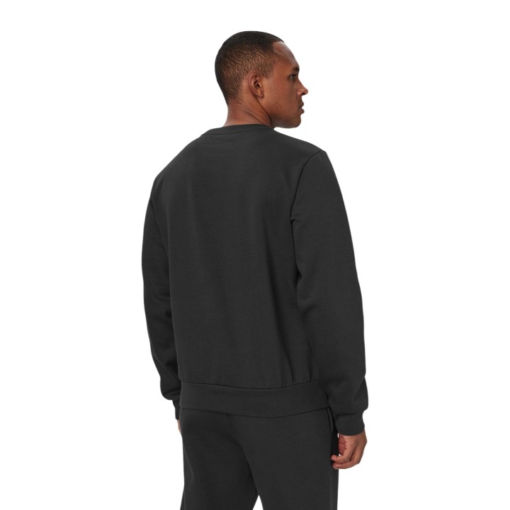 The North Face sudadera de hombre negra M EVO SD REG CREW vista posterior