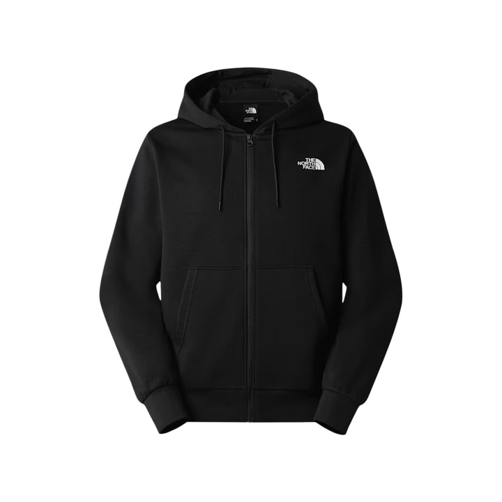Sudadera The North Face de hombre negra con capucha vista frontal