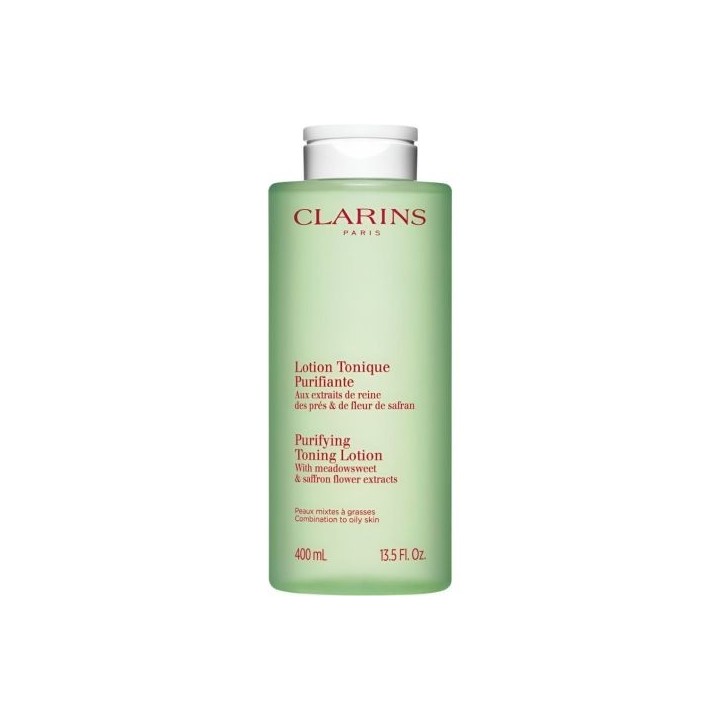 Locion tonica purificante Clarins verde 400 ml vista frontal