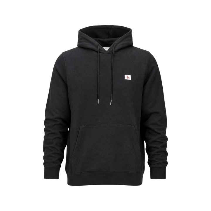 Sudadera negra Calvin Klein Jeans para hombre LV04RG269G detalle frontal
