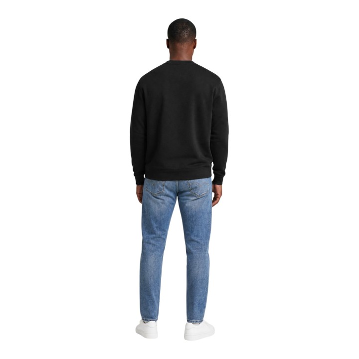 Sudadera negra de hombre Calvin Klein Jeans LV04RG278G vista posterior