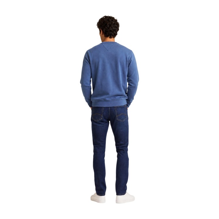 Tommy Hilfiger sudadera de hombre azul MW0MW11596 vista posterior