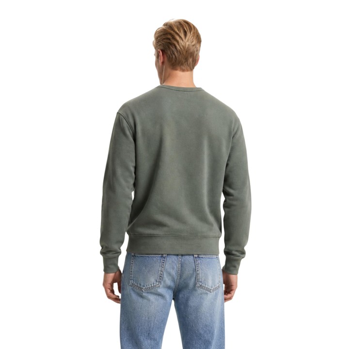 Levi's® sudadera de hombre verde detalle de la vista posterior
